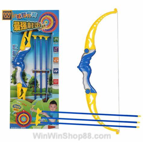 Đồ chơi bắn cung tên đầu dính có gùi đựng tên xinh xắn