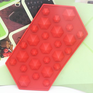 Khuôn silicon hình kim cương chuyên dùng làm socola