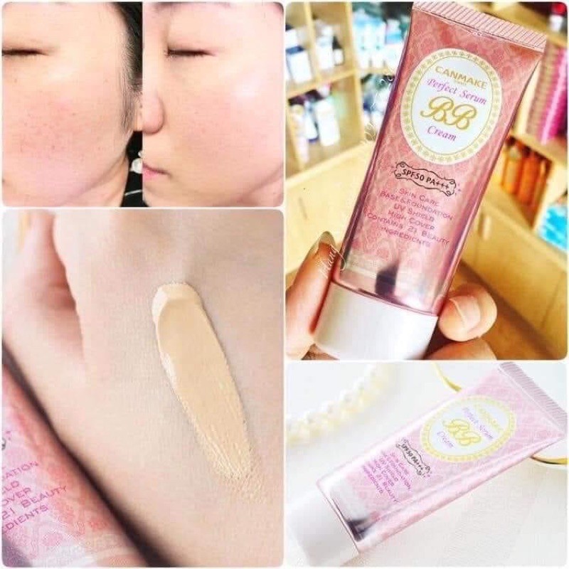 Kem nền dạng serum BB Cream Canmake Nhật Bàn