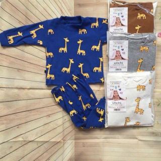 Set 3 bộ Unchi hươu chất nỉ cho bé