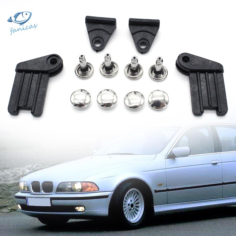 Set 2 tấm che nắng phía sau cho xe BMW E38 E39 E46 E60 E65 E66 5 Series M5