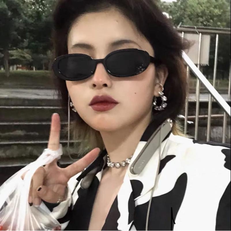 Kính Mát Gọng Oval Phong Cách Retro Thời Trang Unisex