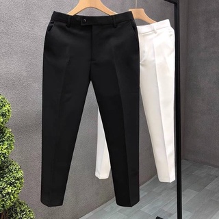 Quần âu nam cao cấp vải tuyết mưa dày dặn from đứng dáng chuẩn