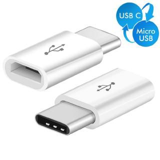 Đầu chuyển cáp sạc micro USB Sang type C – jack chuyển type C