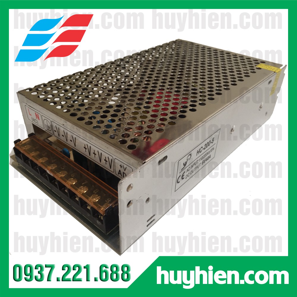 Nguồn led 5V 40A trong nhà ( Nguồn sắt tổ ong 5v 40A trong nhà ) | BigBuy360 - bigbuy360.vn