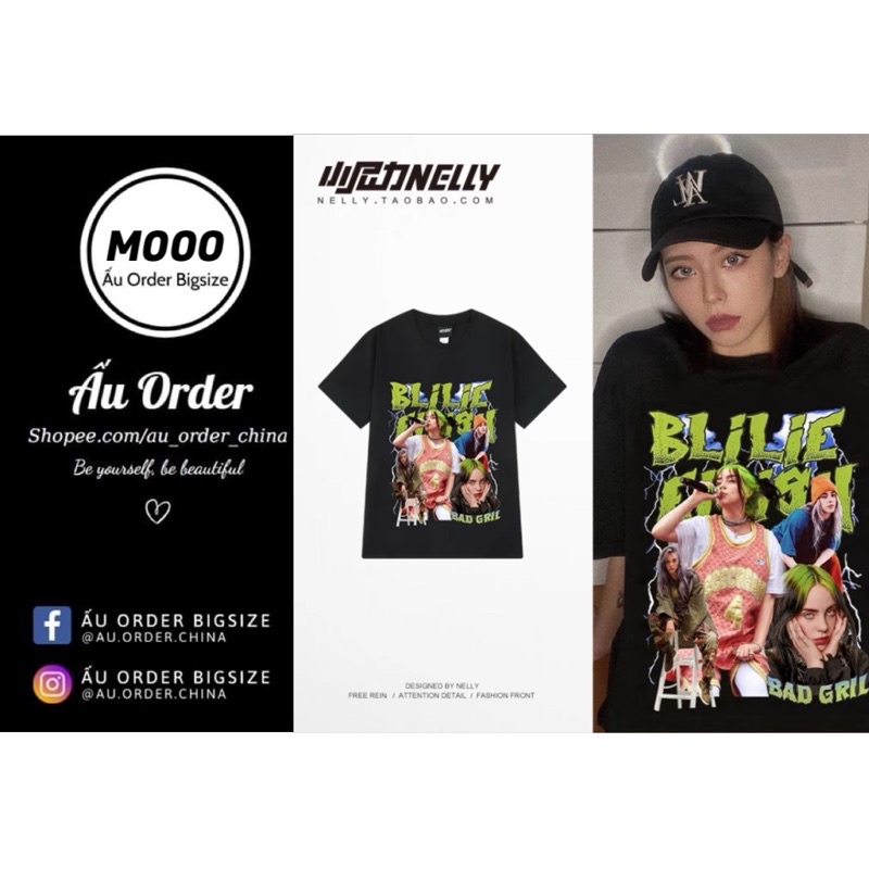 Áo Thun Nelly Ngắn Tay Có Sẵn Nhiều Mẫu Bigsize đến 100kg