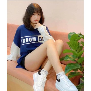 Giày sneaker M.C nam nữ tăng chiều cao 5cm [Full bin búc]