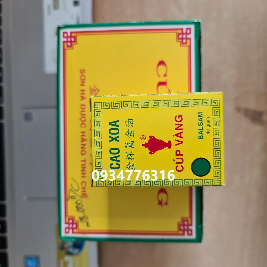 Dầu cù là cao xoa Cúp Vàng [hủ 40g]