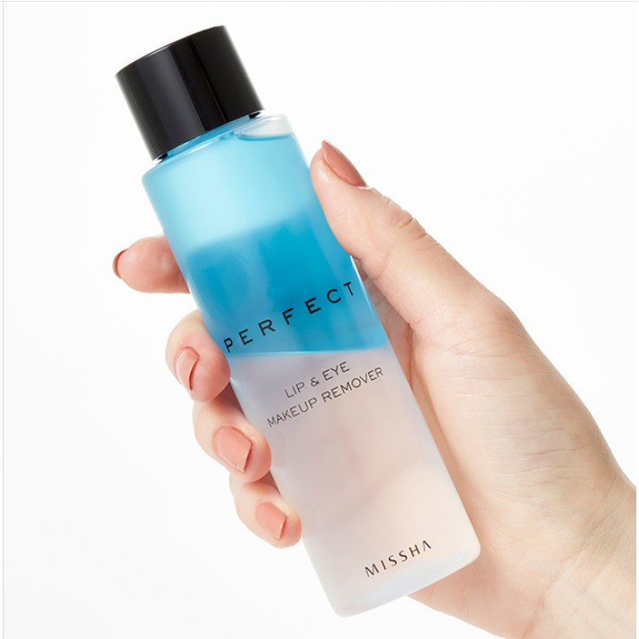 Nước Tẩy Trang Mắt Môi Missha Perfect Lip &amp; Eye Make-Up Remover 155ml