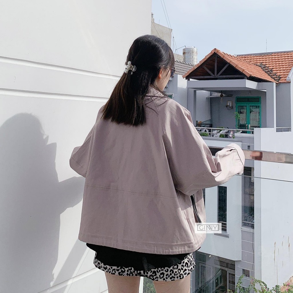 Áo khoác kaki nữ NK - Gooan