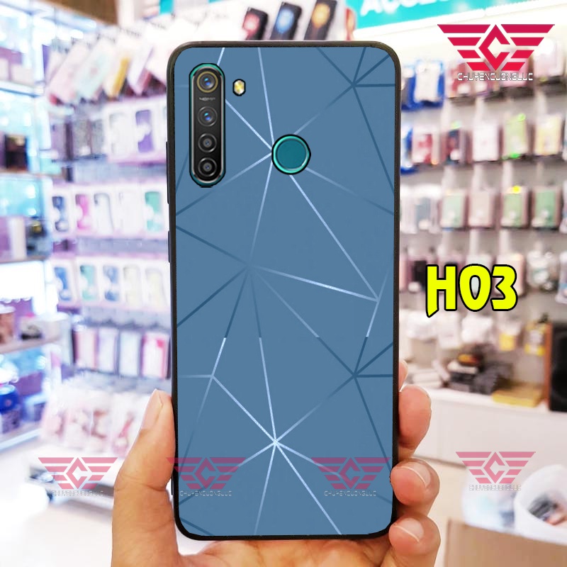 Ốp lưng Realme 5, 5i, 5s, 5 Pro, C3, 6i, C15, C12 hoa văn 2021