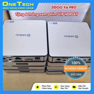 Android tivi box zidoo x6 pro - ram 2gb - wifi 2 băng tần