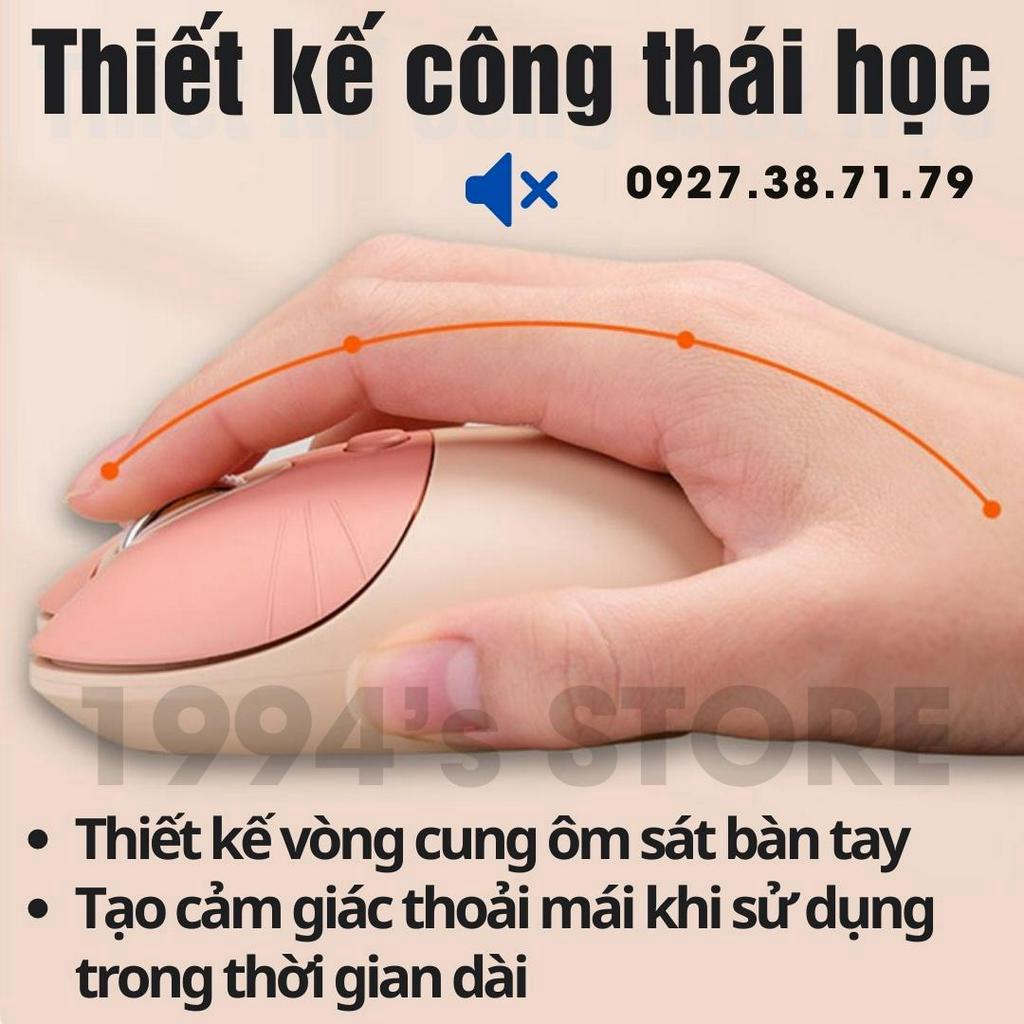 MoFii Kitty Cat Mixed - Bộ combo bàn phím giả cơ và chuột không dây Geezer dùng cho Máy tính bàn, Laptop, Tivi, Tablet