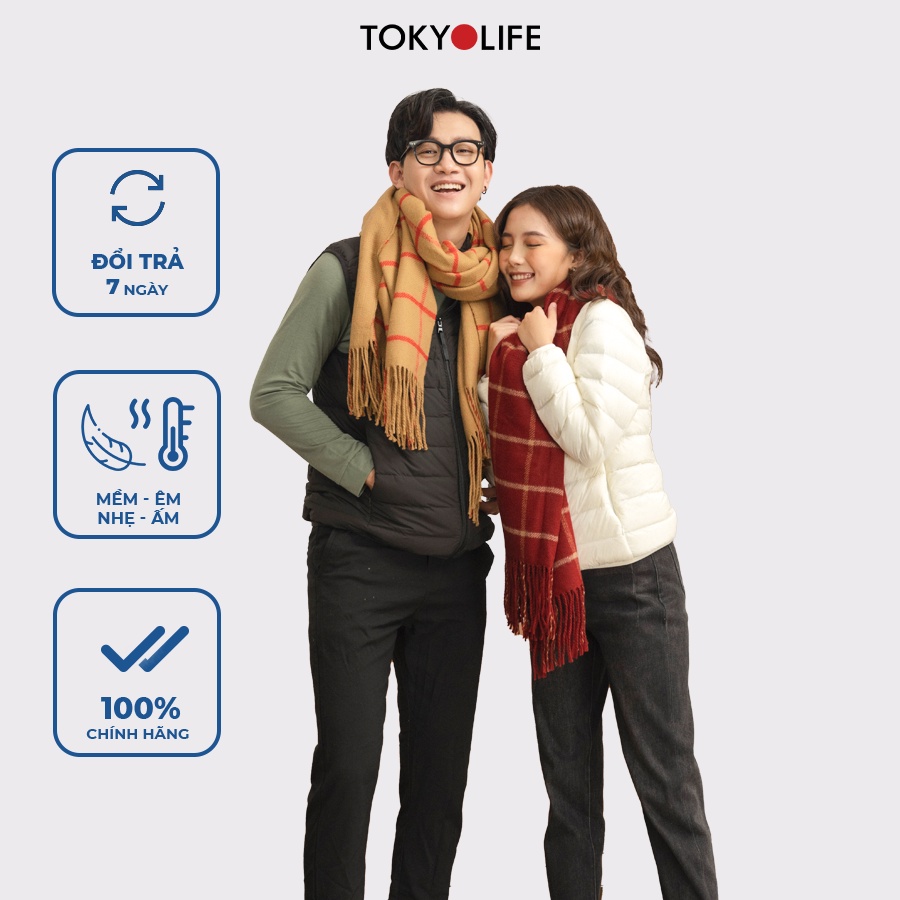 [Mã WABRTK153 giảm 12% đơn 250K] Áo Khoác Lông Vũ Cao Cấp Siêu Nhẹ, Ấm 3 lớp Nữ dài tay TOKYOLIFE H1/I9JCK601F