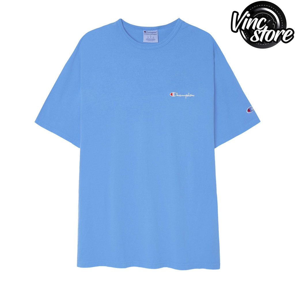 Áo thun Champion Dyed Emroidered Logo unisex chính hãng