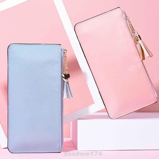 Ví nữ dài siêu mỏng có khóa kéo thời trang