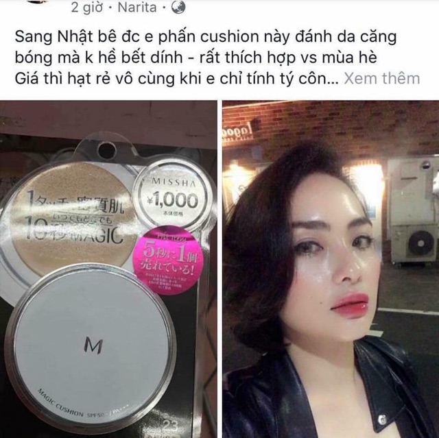 Phấn Nước Missha M Magic Cushion Moisture SPF 50+ PA+++ | BigBuy360 - bigbuy360.vn