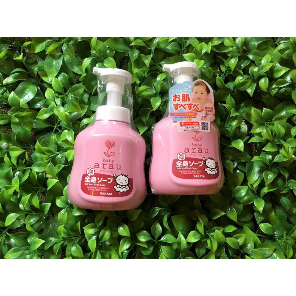 Sữa tắm gội Arau baby nhật 450ml