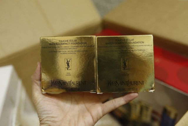 Phấn tươi YSL phiên bản mới - YSL Touche Éclat Water Compact Foundation