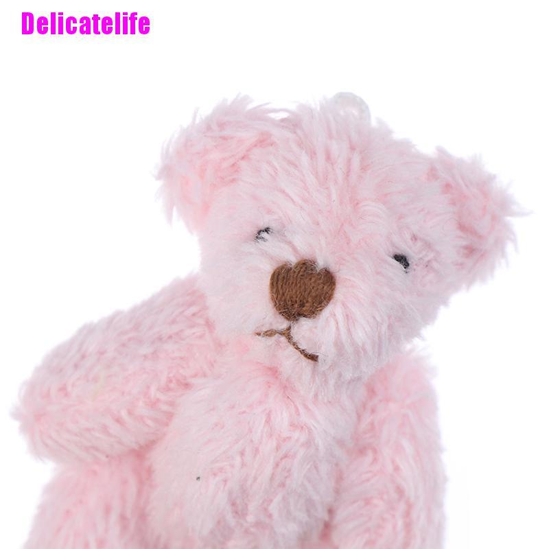 Phụ Kiện Trang Trí Búp Bê Hình Gấu Tóc Dài 4.5cm Dễ Thương
