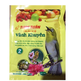 KM thức ăn cho chim vành khuyên thuý tuấn số 2 gói 100g