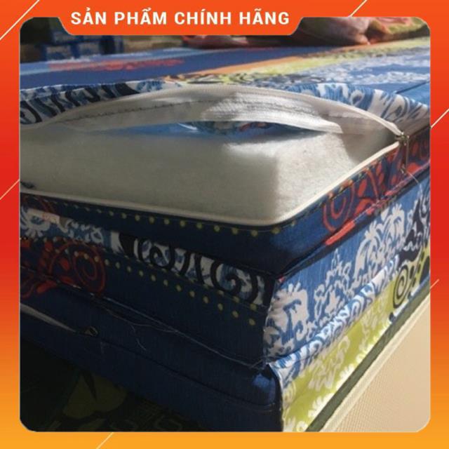 Áo bọc đệm bông ép , xốp gấp 3 khúc cotton TC 2 mặt có khóa kéo tiện lợi MSP11824