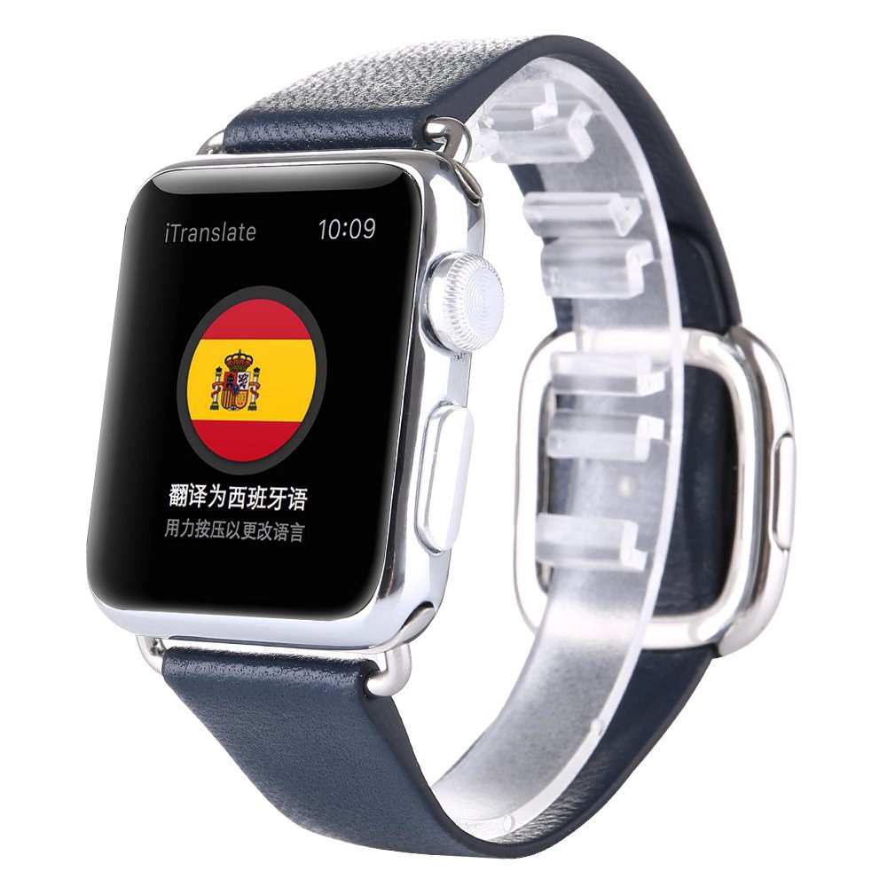 【Apple Watch Strap】 Dây đeo bằng da thật cho đồng hồ Apple Watch Series 1 / 2 / 3 / 4 / 5 / 6 / se( 38mm / 42mm 40mm 44mm)