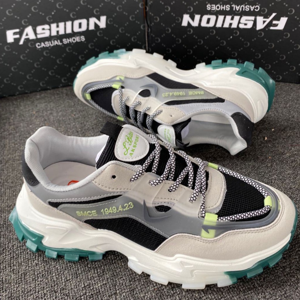Giày nam sneaker thể thao tăng chiều cao đẹp GAMBA | BigBuy360 - bigbuy360.vn