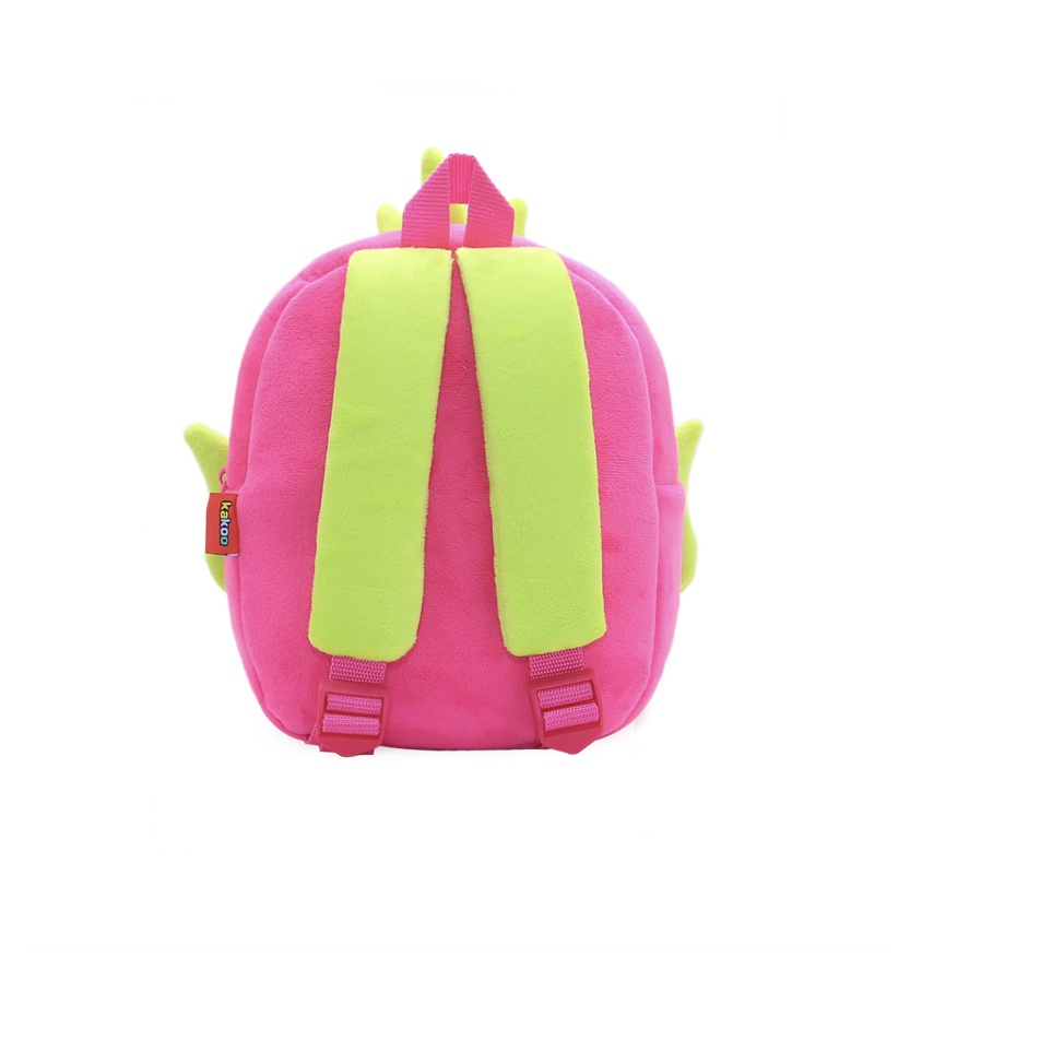 Balo cho bé đi học mẫu giáo chống gù siêu nhẹ unisex in hình trái cây siêu đáng yêu chất nỉ mềm mại