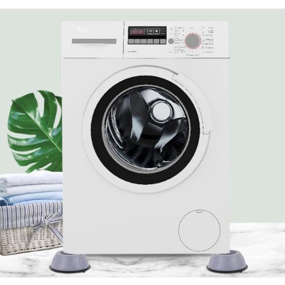 Bộ 4 chân bám silicon cố định máy giặt chống rung