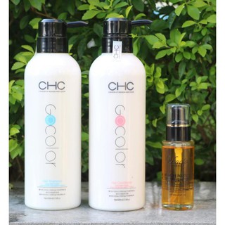 Combo gội xả CHC + tinh dầu Italy