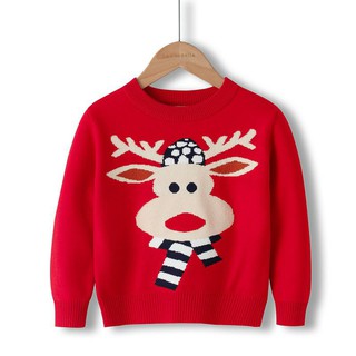 Áo Len Noel 2 lớp hàng Cao Cấp cho bé từ 2 đến 9 tuổi