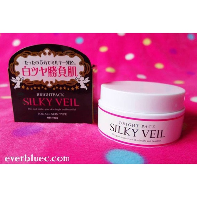 HOT Kem trắng da toàn thân Silky Veil 100g nội địa Nhật Bản