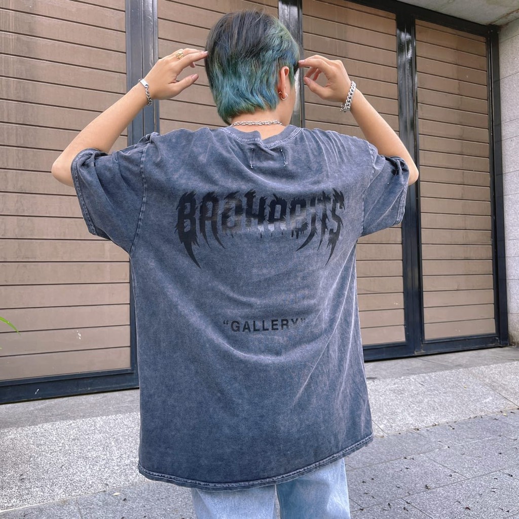 Áo thun BAD HABITS label Wash nam nữ