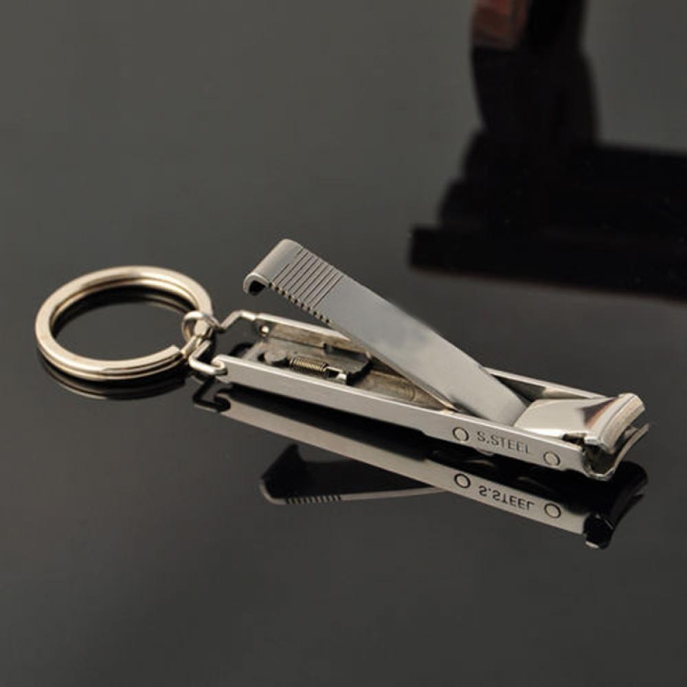 Kìm cắt móng bằng Inox chất lượng cao có vòng móc chìa khóa tiện dụng