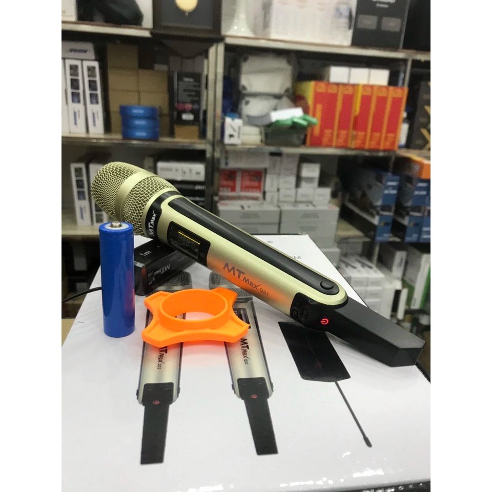 Micro đa năng MTMAX Q01 mẫu mới cao cấp, 1 tay micro