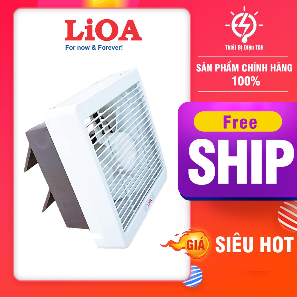 Quạt thông gió gắn tường LIOA EVF15B2 – EVF20B2 – EVF25B2 – EVF30B2