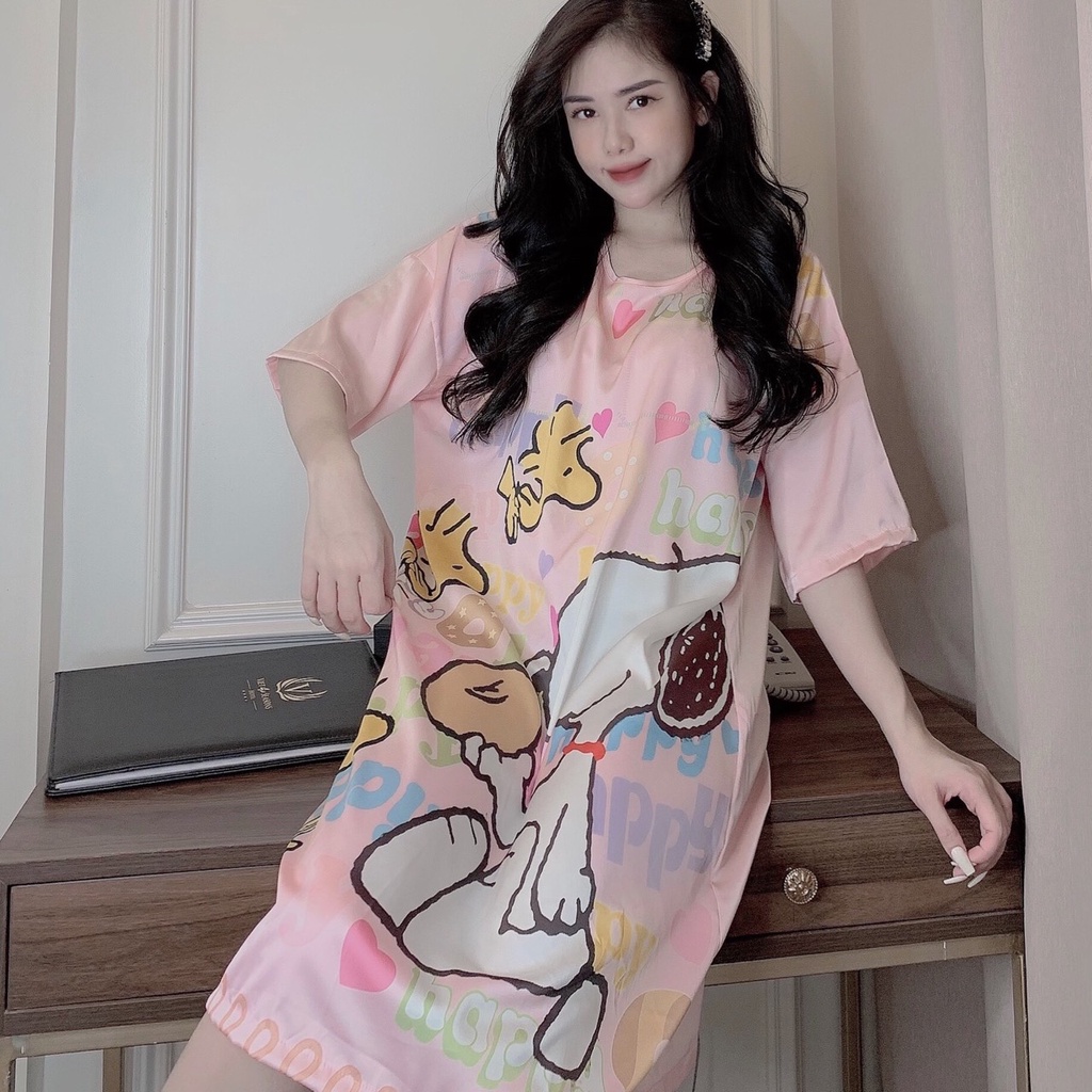 Váy Xinh Kute Chất Liệu Lụa Latin Mềm Nhẹ Mát Phom 45-60kg | BigBuy360 - bigbuy360.vn