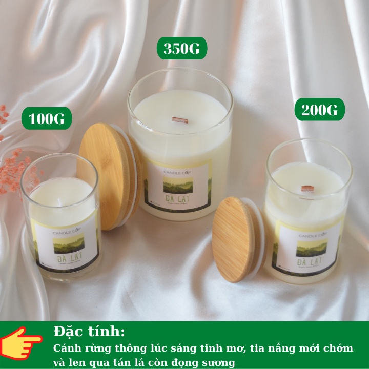 Nến Thơm AGAYA Candle Cup - Mùi ĐÀ LẠT