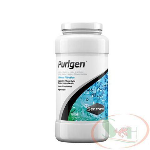 Vật liệu lọc Seachem Purigen hủ 1L khử vàng đục màu lũa làm trong nước