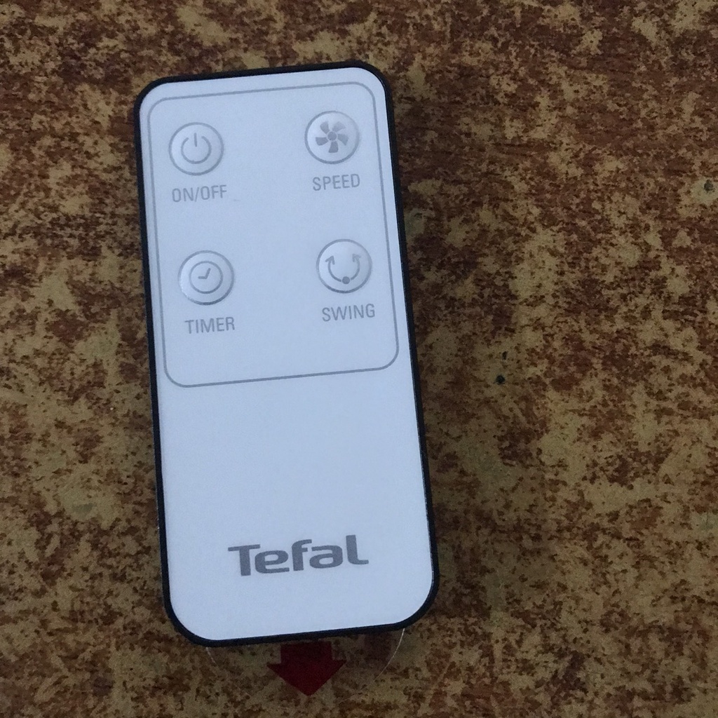 Remote điều khiển quạt tefal VH659690 hàng zin theo máy