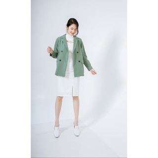 Chân váy xẻ lệch trước CCHAT