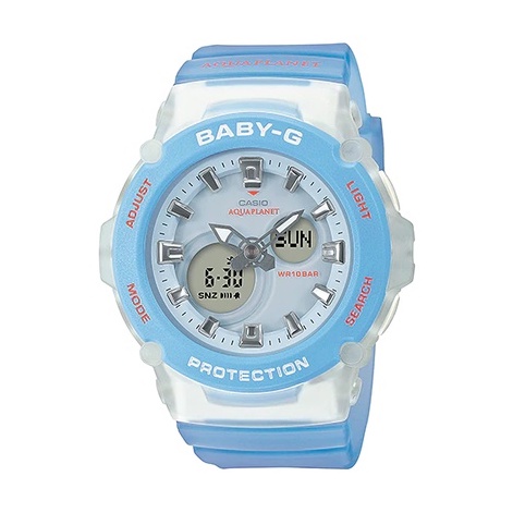 Đồng hồ nữ Casio Baby-G BGA-270AQ-2A phiên bản đặc biệt, chống va đập, chống nước 100m, hàng chính hãng