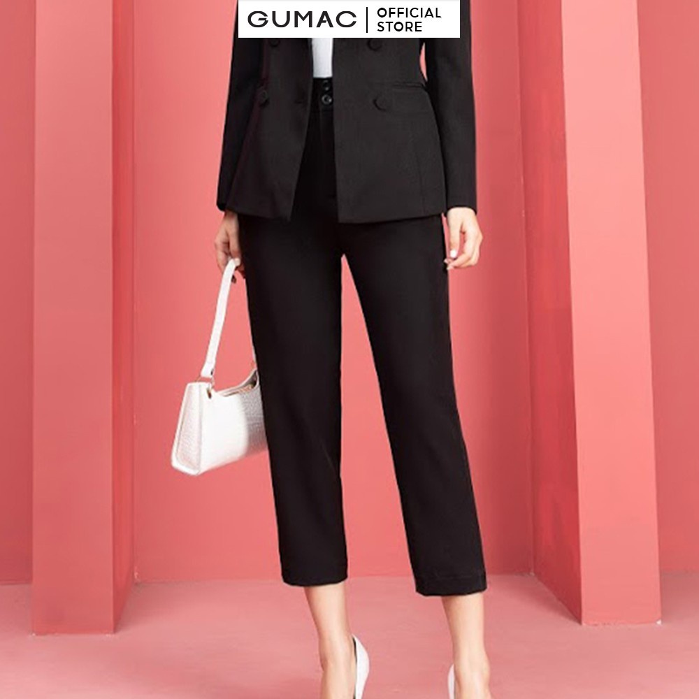 Quần tây ống đứng GUMAC QA11297