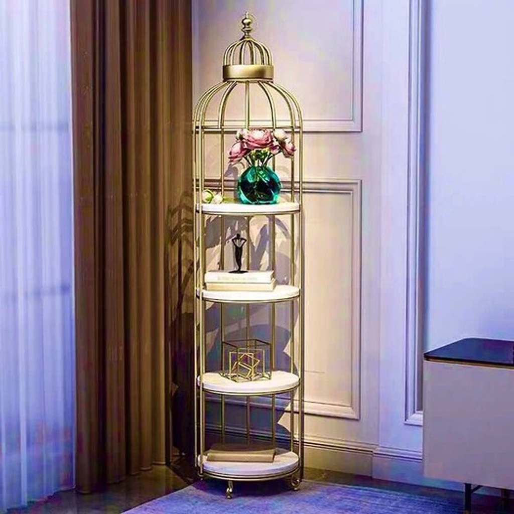 Kệ lồng chim trang trí decor 3 tầng, 4 tầng, 5 tầng | Trang trí nhà cửa | Trang trí phòng khách