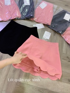 Chân váy lượn sóng