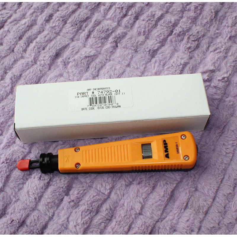 Tool Nhấn Mạng AMP Punch down tool – dụng cụ nhấn cáp vào patch panel & Keystone Jack)