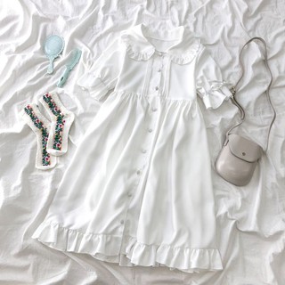 Váy đầm Lolita trắng