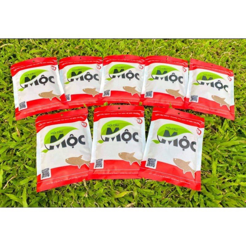 Mồi câu cá - Mộc đỏ ( gói)(cá trắm ,trôi, chép)