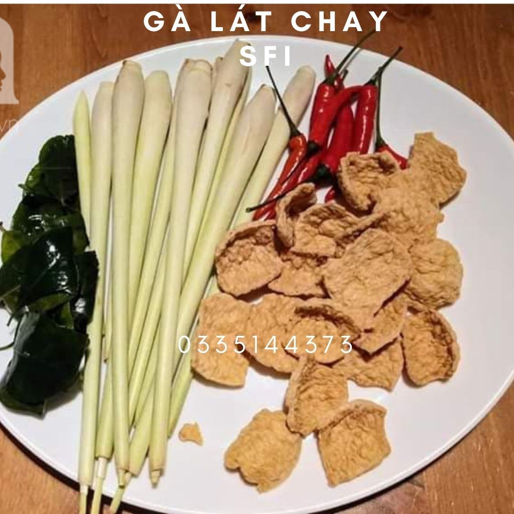 Gà lát chay SFI sản phẩm thuần chay trọng lượng 1kg